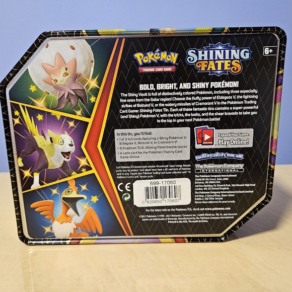 Pokemon Shining Fates Eldegoss V Tin - Picture 9 of 12